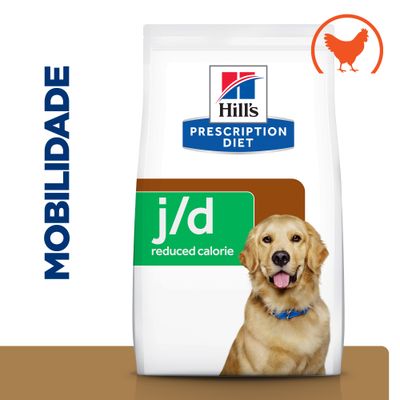 Hill's Prescription Diet j/d Reduced Calorie Joint Care ração para cães 6 kg