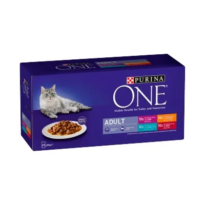 PURINA ONE Adult - Mixed Selection (40 x 85g)
