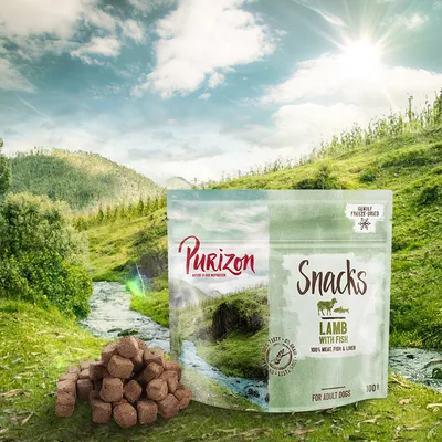 Purizon Snack Lam & Fisk - kornfritt Purizon Snack Lam & Fisk - kornfritt