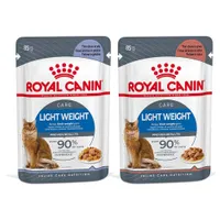 Royal Canin -säästöpakkaus 24 x 85 g: Jelly + Gravy - Light in Gravy + Light in Jelly