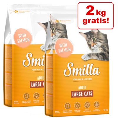 18 + 2 kg gratis! 20 kg Smilla Hrană uscată pisici 