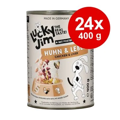 Lucky Jim Adult 24 x 400 g voordeelverpakking