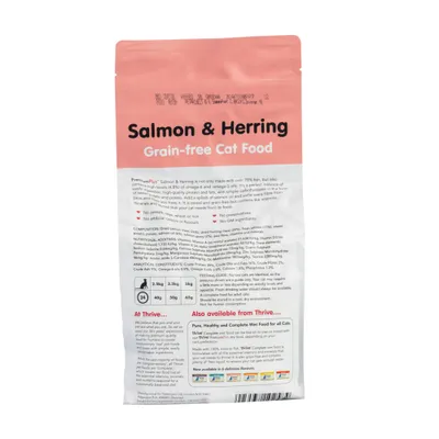 thrive PremiumPlus Dry Cat Food - Salmon & Herring - 1.5kg