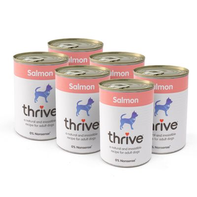 thrive dog Complete - Salmon 6 x 395g