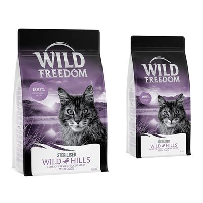 6,5 kg + 2 kg ingyen! 8, 5 kg Wild Freedom Adult gabonamentes