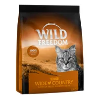 Wild Freedom suha mačja hrana 400 g po posebni ceni! - Senior "Wide Country" perutnina - brezžitna receptura