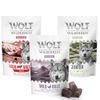 Wolf of Wilderness Wild Bites  - Pack Ahorro 3 x 180 g Pack mixto junior: 2x cordero y 1x ternera