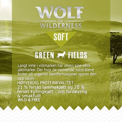 Wolf of Wilderness "Soft - Green Fields" - Lam