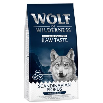 Wolf of Wilderness "The Taste of" Mini Kibbles Taste of Scandinavia - Salmon (1kg)