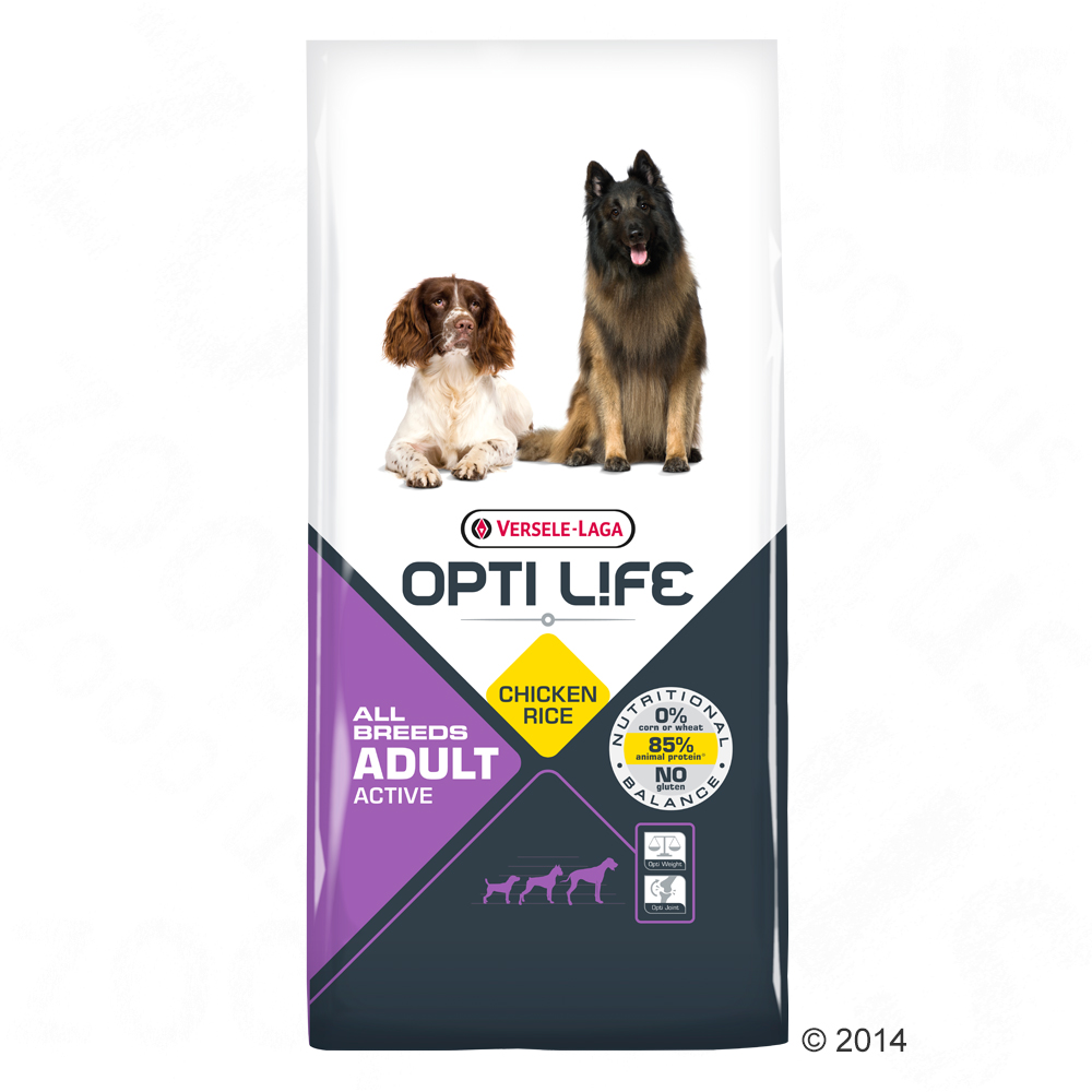 Fotografie produktu: Opti Life Adult Active - výhodné balení 2 x 12,5 kg