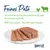 Feines Paté mit delikatem Geflügel, schmackhaftem Lamm und erlesenen Kräutern. 90% tierisches Protein, 10,2/4,6 Protein-/Fettgehalt. Marke: Happy Cat.