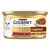 Casserole with duck and turkey in a brown sauce, as shown on the product label. Gold range. Image includes a serving suggestion of the food.