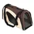 Sac de transport en nylon étanche - brun, L 54 x l 27 x H 30 cm