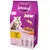 Whiskas Junior 2–12 měsíců, s kuřecím, 14 kg. Na obalu kotě, miska s granulemi, text: 100% kompletní a vyvážené, bez umělých barviv a aromat, podporuje obranyschopnost.