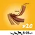 20 kusů pamlsků pro psy, délka 12,5 cm, šířka 2,15 cm. Vhodné pro psy o hmotnosti 5–25 kg (velikosti S, M, L).