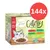 Catessy XXL Pack mit 144 Pouches, Sorten: Rind & Leber, Wild & Geflügel, Lachs & Forelle, Kalb & Pute. ASC-zertifiziert. Portionsgröße: 144x100g. Catessy XXL Pack mit 144 Pouches, Sorten: Rind & Leber, Wild & Geflügel, Lachs & Forelle, Kalb & Pute. ASC-zertifiziert. Portionsgröße: 144x100g.