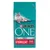 PURINA ONE BIFENSIS DUAL DEFENSE STERILCAT macskaeledel csomagolás, felirat: Reich an RIND und weizen, fekvő szürke cica képe a zacskón