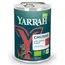 Yarrah Bio Chunks 6 x 405 g - bio kuracie a bio hovädzie s bio žihľavou a bio paradajkami v omáčke