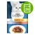Purina Gourmet Perle Duetto Duo mit Kalb und Ente, opak z kawałkami mięsa w sosie, widoczna liczba 26 na zielonym tle Purina Gourmet Perle Duetto Duo mit Kalb und Ente, opak z kawałkami mięsa w sosie, widoczna liczba 26 na zielonym tle