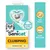 Sanicat Clumping, FRAGRANCE FREE, 10L. Oxygen Odour Control. Ikony: No dust, Low tracking. Balení s obrázkem kočky a lopatky se stelivem.