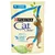 Purina Cat Chow Adult 1+ kattenvoer, met zalm en sperziebonen. Tekst in meerdere talen zichtbaar op de verpakking.