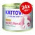 Консерва Kattovit Feline Diet NIERE/Renal mit Huhn, 24×185 г. Видим текст: Niereninsuffizienz. Опаковка с изображение на котка. Консерва Kattovit Feline Diet NIERE/Renal mit Huhn, 24×185 г. Видим текст: Niereninsuffizienz. Опаковка с изображение на котка.