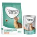 Concept for Life Kombi-Paket: 400 g Trockennahrung + 12 x 85 g Nassnahrung in Soße - Sterilised Cats Lachs Mixpaket