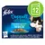 Purina Felix Doppelt Lecker, Geschmacksvielfalt aus dem Wasser in Gelee. 12x Portionen mit Seelachs, Lachs, Hering, Forelle, Sardine und Makrele.