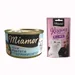 12 x 85 g Miamor Paté + Miamor Kissies med anka, 50 g på köpet! - öring