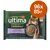 Ultima Delicious Irresistibles хапки в сос, 4 x 85 г, без оцветители и консерванти, 96 x 85 г силно подчертани.