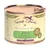Terra Canis Rind mit Karotte Apfel & Naturreis, 100 % Lebensmittel-Qualität, 100 % Natur, glutenfrei, pauvre en céréales. Texte principal en allemand.
