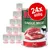 Rocco Single Meat Beef, 24 x 400g tins. Green and red packaging with beef image, cow icon, visible text: 'SINGLE MEAT', 'Beef', '24x 400g'.