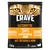 Crave Katzenfutter, 750 g, hoher Proteingehalt, hergestellt mit 100 % natürlichem Huhn, ohne Getreide, mit Truthahn & Huhn, pour chats 1+ Jahre. Texte en allemand.