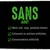 SANS AJOUT : sans maïs, blé, soja, produits laitiers, colorants ou arômes artificiels, conservateurs artificiels. Texte en français sur fond noir.