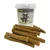 Caniland Veggie Sticks, seau transparent avec étiquette montrant un chien courant, plusieurs bâtonnets marron posés devant l’emballage.