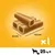 Friandise pour chien, dimensions 13,5 cm x 3,3 cm, lot de 1 pièce, convient aux chiens de plus de 25 kg (taille L), sans marque visible.