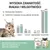 Porównanie składu: białko 11%/13%, tłuszcz 3%/1,5%, węglowodany 1%/0,7%, wilgotność 83,5%/84%. Tuńczyk z doradą w galarecie Schesir. Wysoka zawartość białka i wilgotności.