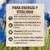 Texto: Para energía y vitalidad. Alto contenido de proteína, inspirado en la variedad de la naturaleza, vitamina C y E, aceite de salmón, zinc y biotina para función cutánea y pelo brillante.