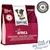 Confezione Happy Dog my little Africa, struzzo e patate, per cani di piccola taglia. Testo visibile: 'Small bits for small dogs', 'Supreme quality made in Germany', 'Senza cereali'.