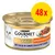 Purina Gourmet Gold, zarte Häppchen in Sauce mit Kalb und Gemüse, 48x Dose.