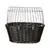 Trixie cykelkorg, svart - L 50 x B 35  x H 41 cm