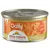 Almo Nature Daily Adult Cat Mousse, Grain Free, mit Truthahn. Dose mit orangefarbenem Design und Katzenmotiv.