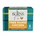 Burns 6 x 395 g - Pollo ruspante con Carote e Riso integrale