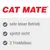 Cat Mate. Sehr leiser Betrieb, spritzt nicht, 3 Trinkhöhen.