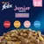 Purina Felix Junior Fantastic, 2–12 miesięcy. Małe, miękkie kawałki w pysznej galaretce z wołowiną, kurczakiem, łososiem lub sardynką, specjalnie przygotowane dla kociąt. Purina Felix Junior Fantastic, 2–12 miesięcy. Małe, miękkie kawałki w pysznej galaretce z wołowiną, kurczakiem, łososiem lub sardynką, specjalnie przygotowane dla kociąt.