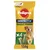 Pedigree Dentastix Daily Fresh, 4 sticks for dogs over 25kg, 154g pack. Image shows product packaging with a dog and green dental chews.
