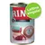 RINTI Sensible Lamm Pur, lattina singola. Testo visibile: 'Für empfindliche Hunde', 'Neue Rezeptur noch bekömmlicher', 'Nr 1 tierisches Protein'. Immagine di carne cruda sull'etichetta. RINTI Sensible Lamm Pur, lattina singola. Testo visibile: 'Für empfindliche Hunde', 'Neue Rezeptur noch bekömmlicher', 'Nr 1 tierisches Protein'. Immagine di carne cruda sull'etichetta.