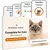 Wisdom Panel Complete for Cats DNA Collection Kit, showing features like breed mix detection, family tree, genetic diversity, and medical variant results. Developed with veterinarians.