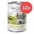 Wolf of Wilderness Green Fields, 100% grain-free recipe, fresh lamb with wild berries, roots and wild herbs, 400g. Verpakking met 12 stuks zichtbaar. Wolf of Wilderness Green Fields, 100% grain-free recipe, fresh lamb with wild berries, roots and wild herbs, 400g. Verpakking met 12 stuks zichtbaar.