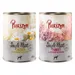 Varčno pakiranje Purizon Single Meat 12 x 400 g - Miks: 6 x piščanec s cvetovi kamilice, 6 x puran s cvetovi rese